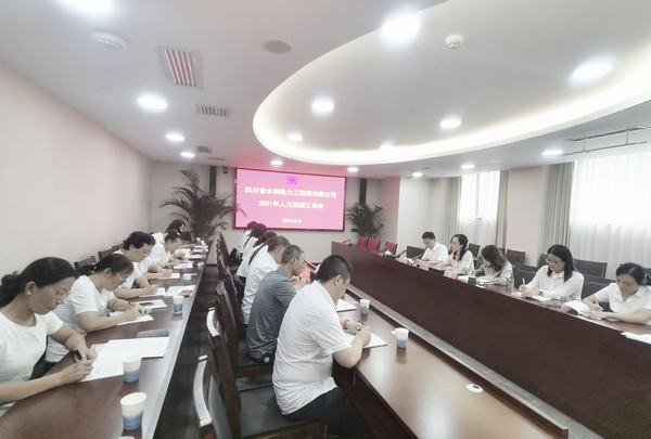 公司召開2021年人力資源工作會議