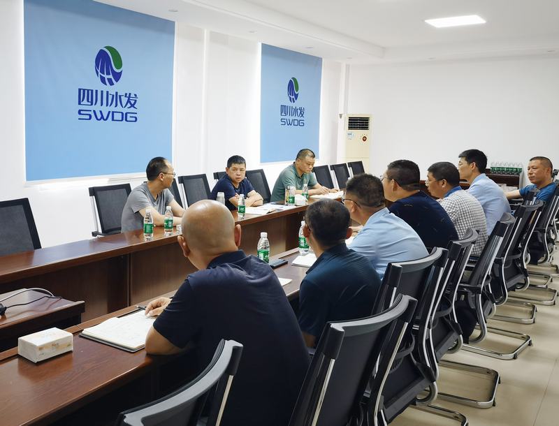 茍仕聰、汪輝德一行深入亭子口項目現(xiàn)場開展調(diào)研工作