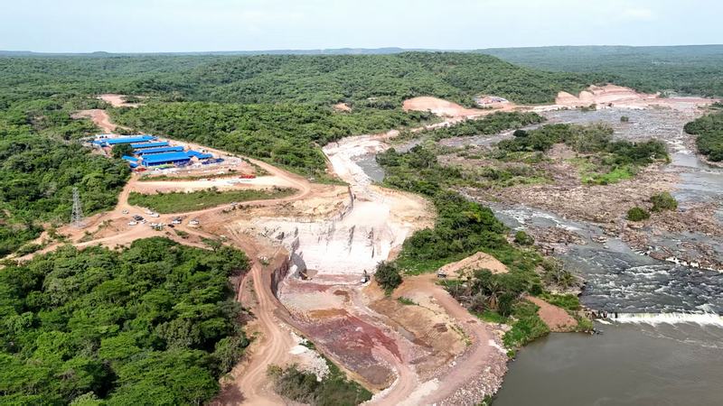 公司承建的馬拉加斯水電站廠房開挖圓滿收官